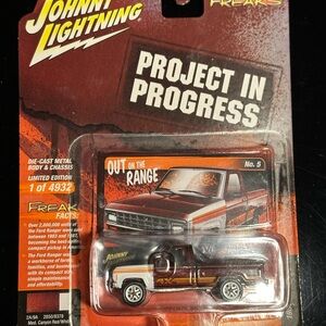 Die-Cast Model Truck - Red and White